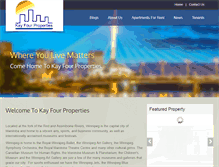 Tablet Screenshot of kayfour.ca